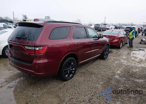 2021 Dodge Durango Gt Plus Awd z USA, uszkodzony, nr VIN 1C4RDJDG2MC765773